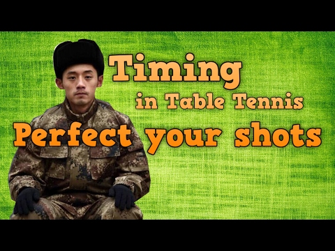 table tennis timing | Perfect your table tennis stroke