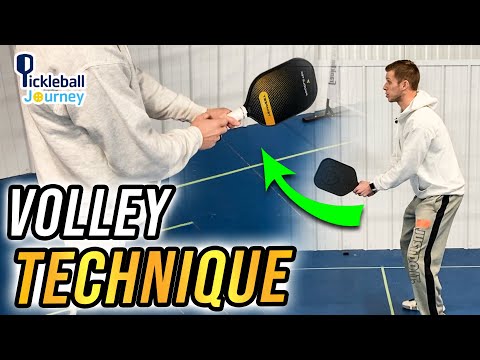 Pickleball Volley Technique | 2 Steps Everyone Should Know