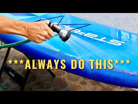 How to TAKE CARE of your PADDLE BOARD.