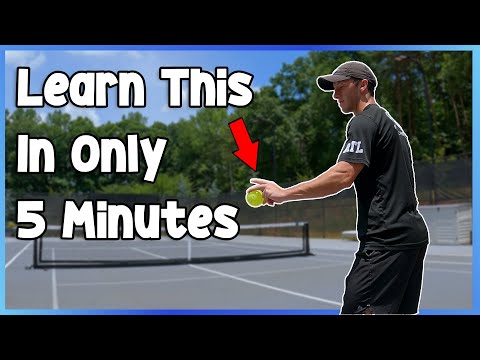 Learn The Pickleball Spin Serve in 5 Minutes