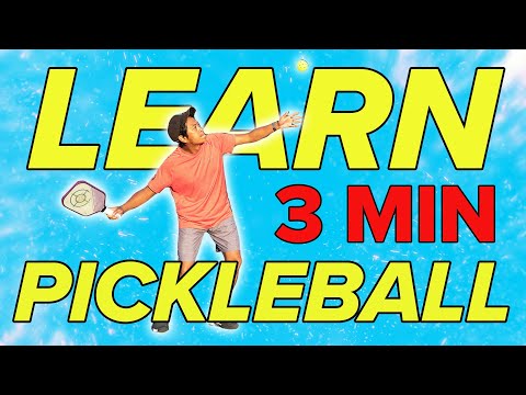 How to Play Pickleball (THE BASICS)