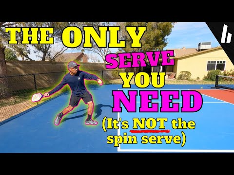 The ONE (and only) Serve You Need to Dominate Your Opponents | Briones Pickleball