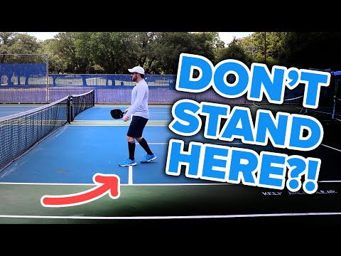 The pickleball kitchen rule (non-volley zone) COMPLETELY explained