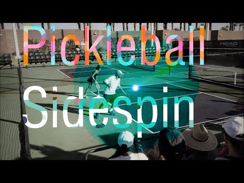 Pickleball Technique: Sidespin