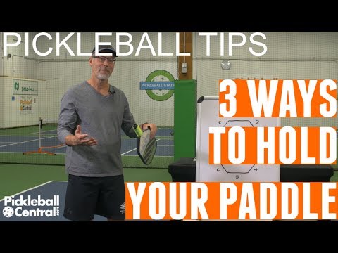 Three Ways to Grip Your Pickleball Paddle: Continental, Western, Eastern