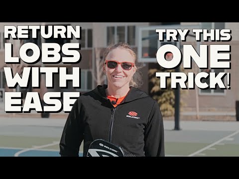 How To Return A Lob In Pickleball (THE RIGHT WAY)