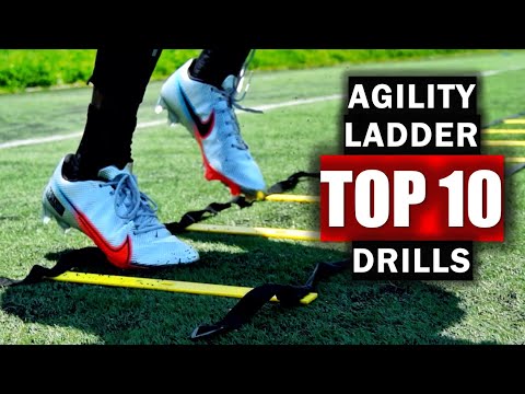 10 Speed &amp; Agility Ladder Drills For Fast Footwork &amp; Quickness: Level 1