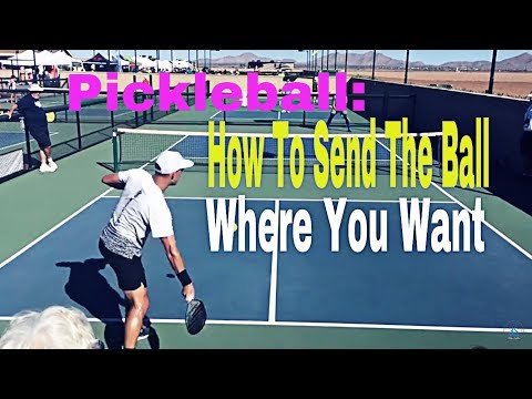 Pickleball: How to Control Direction