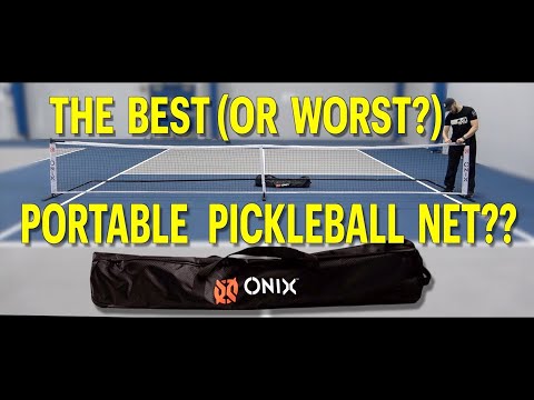 Onix 2 in 1 Portable Pickleball Net Review - Unboxing, Demonstration and Feedback