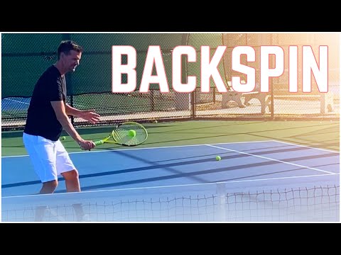 How to Put Backspin on The Tennis Ball | Specialty Shots