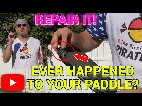 Pickleball Paddle Edge Guard Repair