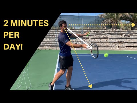 2 SIMPLE DRILLS To Massively Improve Forehand &amp; Backhand CONSISTENCY