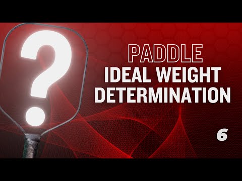 The Importance of Pickleball Paddle Weight