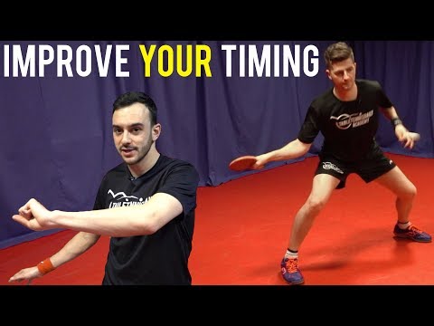 3 Easy Drills To Improve Timing in Table Tennis