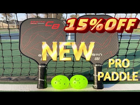 A11N Zenith C8 C7 Pickleball Paddle Review