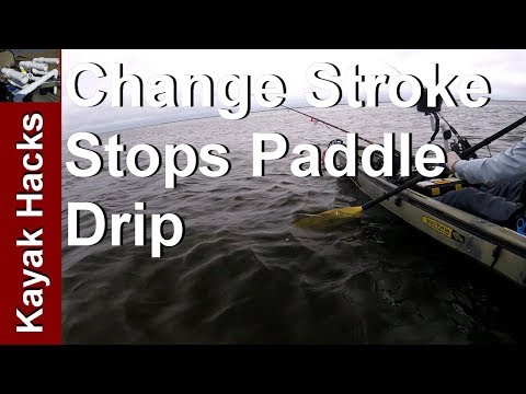 Kayak Paddle Stroke for Dripless Paddle - Stay Dry!