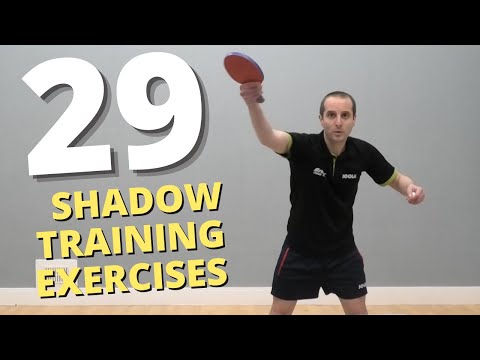 29 table tennis shadow training ideas + FREE workout sessions