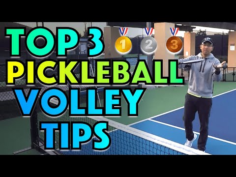 Top 3 Tips For Strong Pickleball Volleys