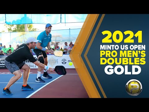 PRO Men&#039;s Doubles GOLD - Minto US Open Pickleball Championships 2021 - CBS Sports Network