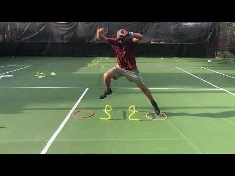 Tennis / Fitness Training + footwork + agility + balance + explosiveness + speed with Coach Dabul