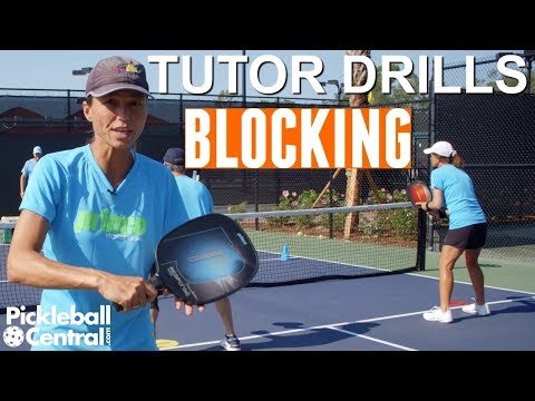 Pickleball Tutor Drills with Simone Jardim: How to Practice Block Volleys