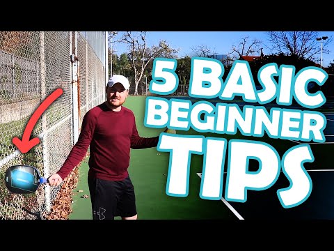 5 basic tips for the complete pickleball beginner