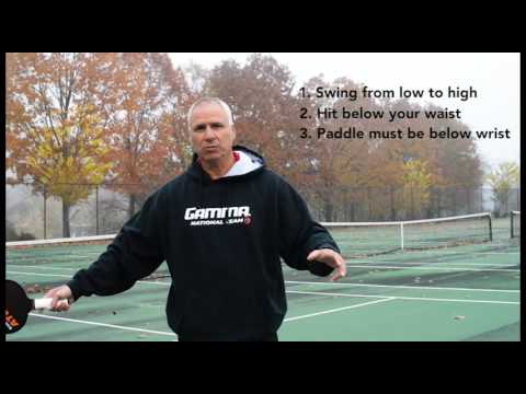 How to Perfect the Underhand Serve in Pickleball