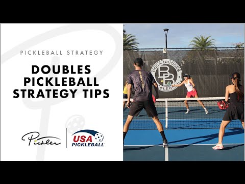 Pickleball Doubles Strategy