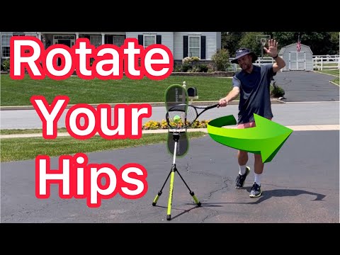 How To Rotate Your Hips On A Topspin Forehand (Tennis Technique Explained)