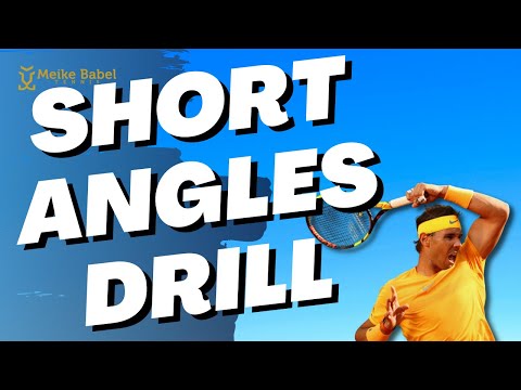 Use this drill to open the tennis court with short angles