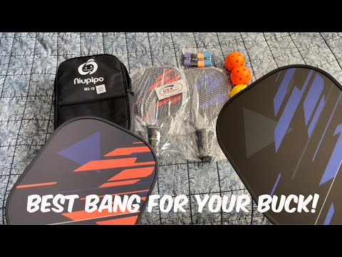 Niupipo MX-19 Pickleball Paddles Set Review!