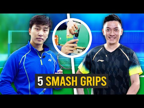 5 Grips to hit the PERFECT Badminton Smash