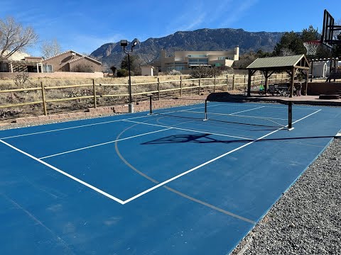 DIY Pickleball Court