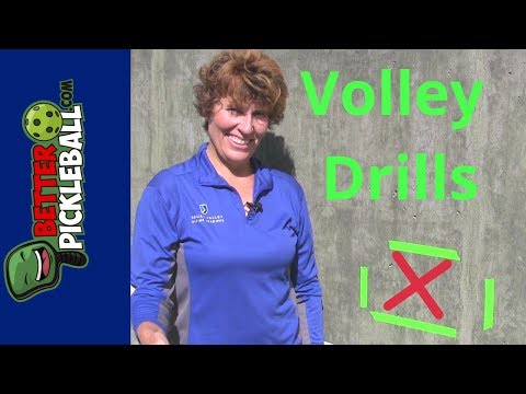 Pickleball Drills-Reflex Volleys for Faster Reactions