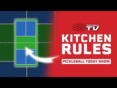 Understand The Rules of the Pickleball Non Volley Zone (or Kitchen) 🔥 - Pickleball Today Show Ep. 23