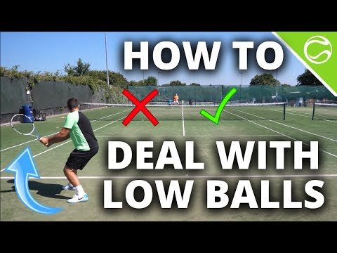 How To Deal With Low Balls In Tennis