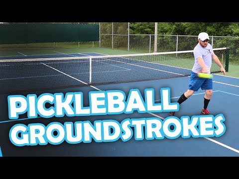 How to do a pickleball groundstroke for beginners