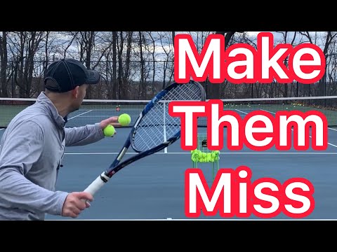 #1 Way To Force An Error From Your Opponent (Tennis Aiming Strategy)