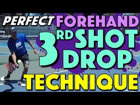 Forehand 3rd Shot Drop Technique | Key mechanics for a consistent 3rd shot drop