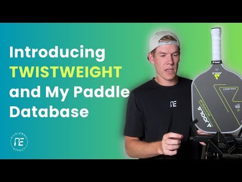 Unveiling Twistweight: A New Paddle Metric and My Comprehensive Paddle Database