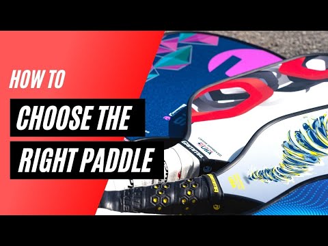 How to Pick the Right Pickleball Paddle