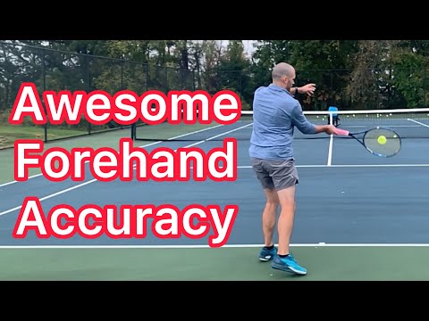 Do This For More Forehand Accuracy (Fast Tennis Improvement)