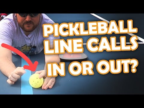 How line calls work in pickleball - tips, tactics and more