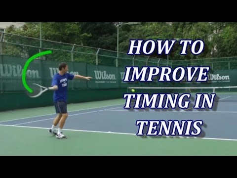 3 Drills To Improve Timing in Tennis