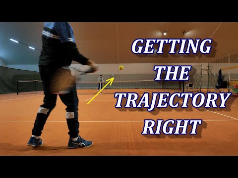 How To Better Imagine A Tennis Ball Trajectory From The Baseline