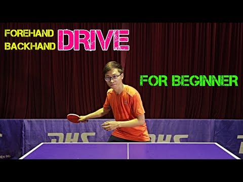 Learning Forehand Drive &amp; Backhand Drive (Best Tip) | MLFM Table Tennis Tutorial