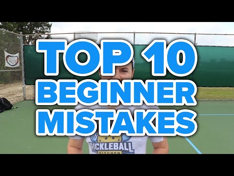 Top 10 beginner pickleball mistakes!